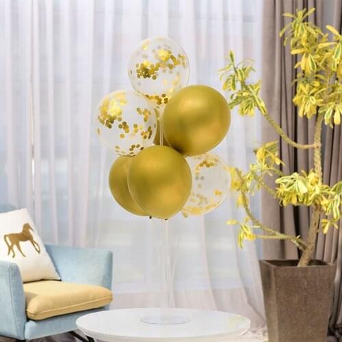 Balloons Stand Balloon Holder Column Plastic Balloon Stick Birthday Party Decorations For Kids Baby Shower Wedding Party Decor