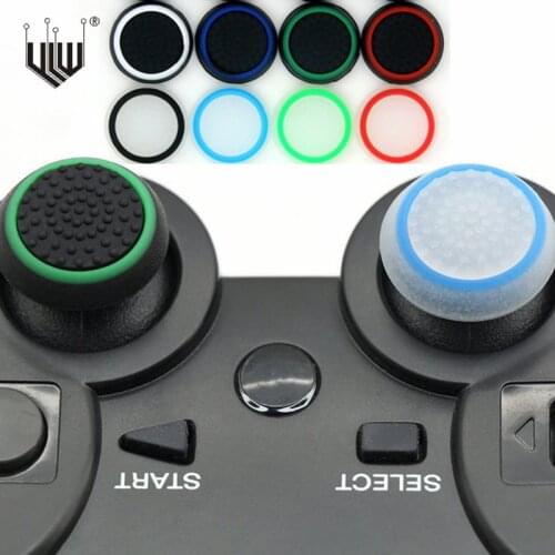 2pcs Luminous Controller Thumb Silicone Stick Grip Cap Cover For PS4 PS5 xbox Series X S Controller Joystick Cover