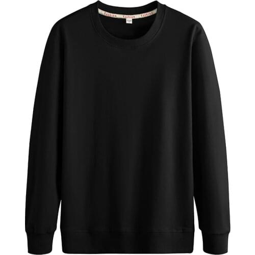 Brand Solid Color Mens Sweatshirts Hoodies Casual Pullover for Men Round Collar Long Sleeve Spring Autumn Hoodie Sweatshirt Men