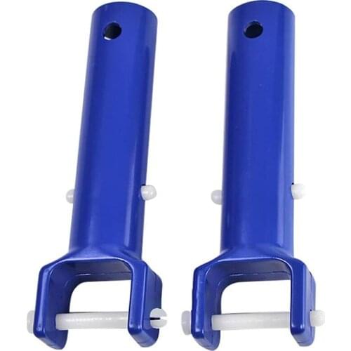 Swimming Pool Vacuum Head Handles Pool Cleaning Tool Replacement Accessories with V-Shaped Clip 2 Pack
