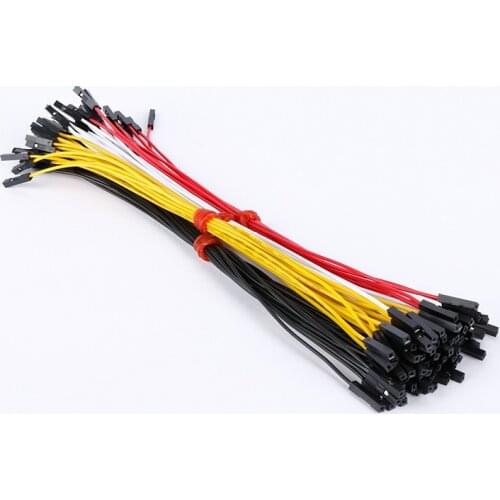 20pcs 20cm 1p to 1p 2.54mm dupont cable jumper wire dupont line female to female dupont line