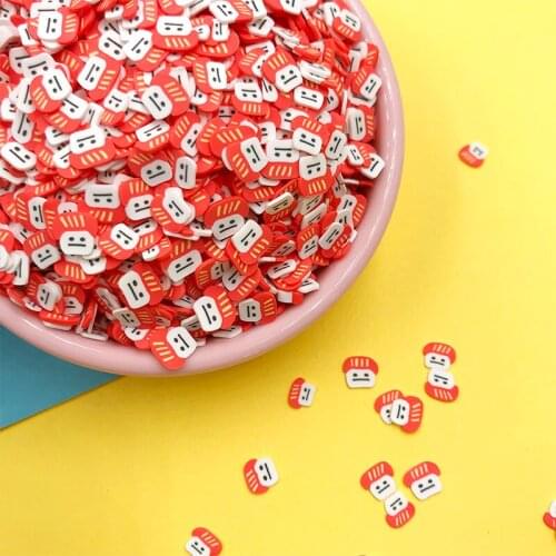 50g Cartoon Slices Polymer Soft Hot Clay Sprinkles for Crafts Making Children Doll Play Crystal Mud Filler DIY Nail Art Decor