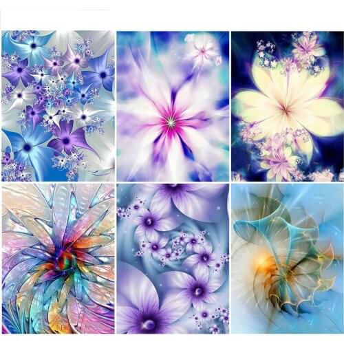 5D DIY Diamond Painting Mandala Full Drill Mosaic Resin Diamond Embroidery Flower Cross Stitch Diamond Mosaic Home Decoration