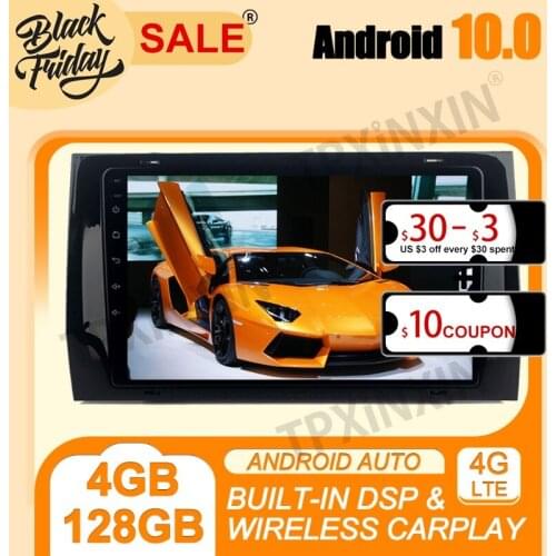 Android 10.0 4G+128G Carplay For Skoda Kodiq 2017 Carplay Multimedia Player Auto Radio Tape Recorder GPS Navigation Head Unit