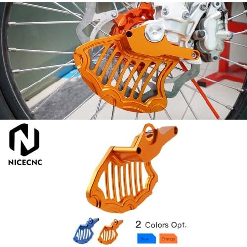 CNC Front Brake Disc Rotor Guard Cover Protector For KTM 125 200 250 300 350 450 530 EXC EXCF XC XCW SX SXF XCF XCWF 2003-2014