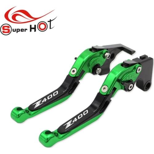 For Kawasaki Z400 Z 400 2018-2020 High Quality Adjustable CNC Brake Clutch Levers LOGO Z400