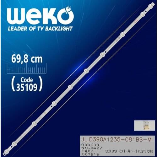 JL.D390A1235-081BS-M-SD39-DNJF-IK31/69.8 CM 10 LED (WK-852)