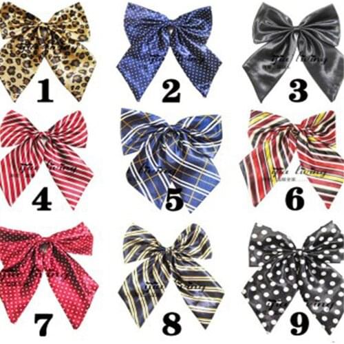 3pcs NECKTIES officer Lady NOVELTY Art Ties women waiters Butterfly SKINNY TIES BOW TIES WEDDINGS fashion Accessories