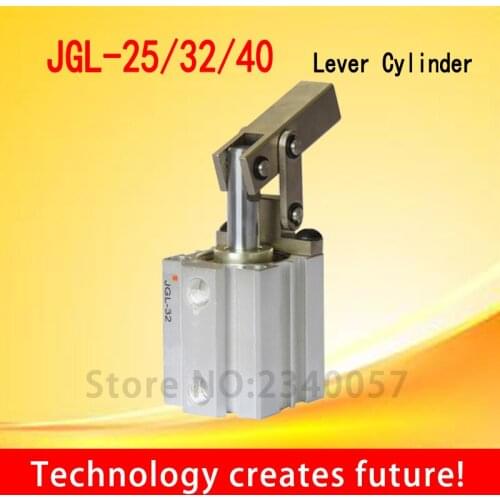 JGL lever cylinder belt magnetic JGL-25 JGL-32 JGL-40mm Pneumatic Clamping Rotary Cylinder