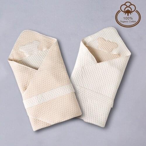 Baby Swaddle Envelope For Discharge Newborns Stroller Cover Baby Bath Towel Colored Cotton Cocoon Sleepsacks Baby Blanket Summer