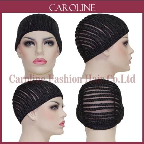Cornrow Wig Caps For Making Wigs With Elastic Band Braided Cap For Weave Wig Rosa Hair Products Women Hairnets Easycap 6038