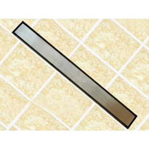 60cm or 80cm Stainless Steel Linear Shower Drain 800mm shower drain channel,shower floor drain,gate drain DR228