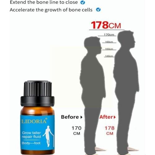 10ml Height Increasing Oil Promote Height Growth Oil Promot Heightening Bone Oil Essential Care Foot For Body Growth Oil F1E6