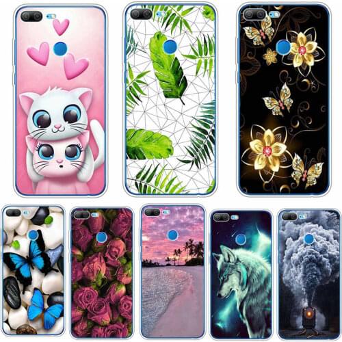 Soft Phone Shell Case For Huawei Honor 9 Soft TPU Silicon Back Case For Huawei Honor 9 lite Cover Full 360 Protective Coque
