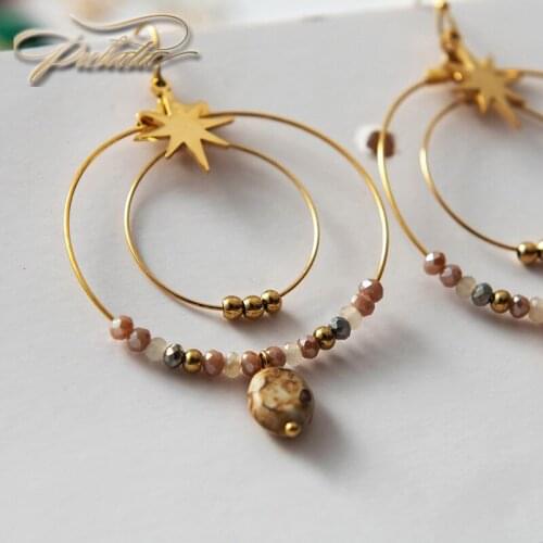 Серьги-кольца PULATU China At AliExpress