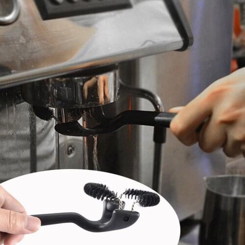 Coffee Machine Brushes Cafe Grinder Cleaner Coffee Machine Brewing Head Clean Brush Espresso Silicone Cleaner Tools Accessories