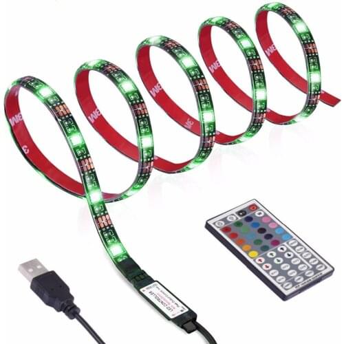 USB LED Strip LED TV Backlight 118inch(300cm) Bias Lighting Behind 60 65 70 Inch HDTV USB LED Light Strip TV Wall Mount ST41