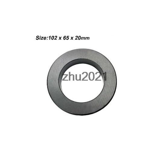 102X65X20mm toroidal transformer ferrite core inner 65mm 2.6inch toroid ferrite core ferrite chokes noise filter 1pc