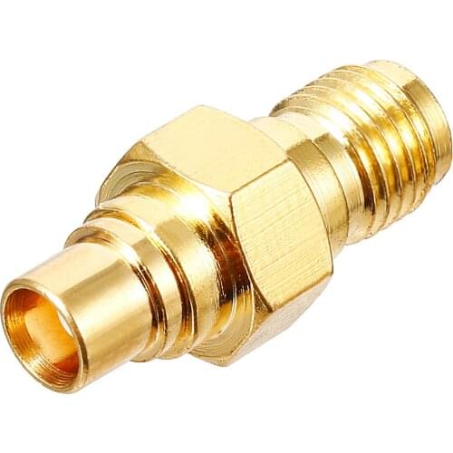 Uxcell Gold Tone SMA Jack RF Coaxial Adapter Connector