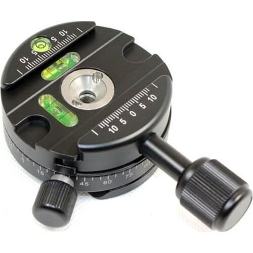 Panning Clamp X-64 Quick Release Clamp With A QR Plate Panoramic Ball Head Arca SUNWAYFOTO RRS Compatible Panoramic Tripod