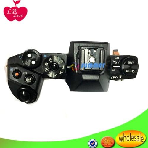 100% Original For Olympus E-M1 EM1 Top Cover Top Case Boot Turntable Assembly Unit Repair Parts