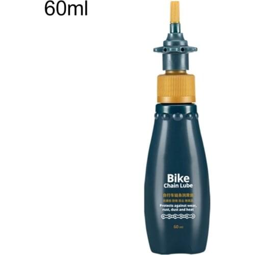 60ml MTB Road Bike Chain Lube Bicycle Lubricant Silicone Oil Cycling Accessories Protects Against Wear Rust Dust