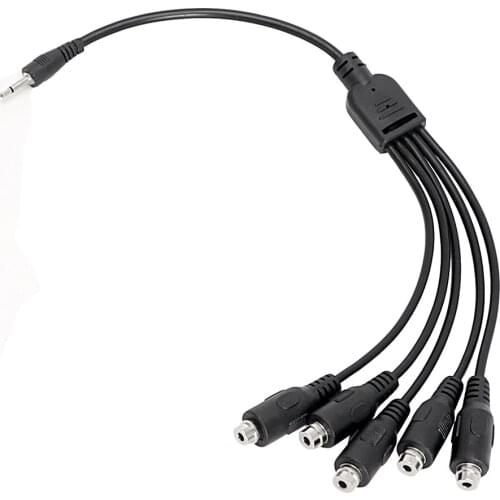 Electric Shock Accessories for Penis Ring Anal Plug Sex Toys for Couple Electro Stimulation 5 in 1 Adapter Cable