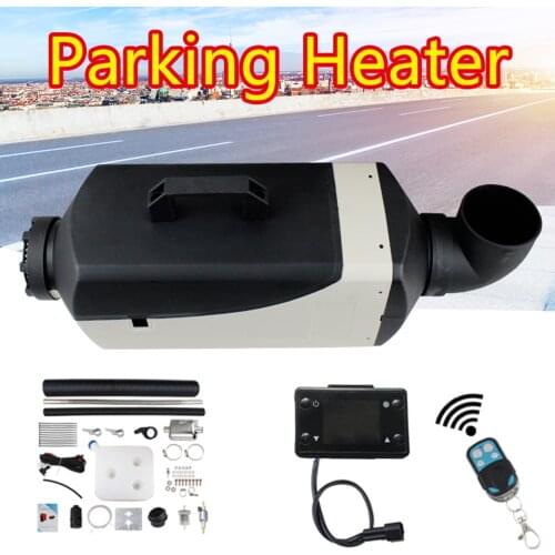 Car Heater All In One 5KW 12V Air diesels Heater Red Car Heater for Trucks Motor/Boats/auto/trailer/caravan+LCD key Switch