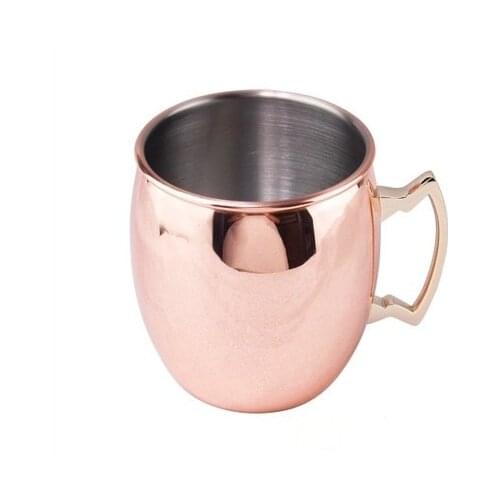 Free shipping Stainless steel donkey hammer copper cup mug cup julie julep cup