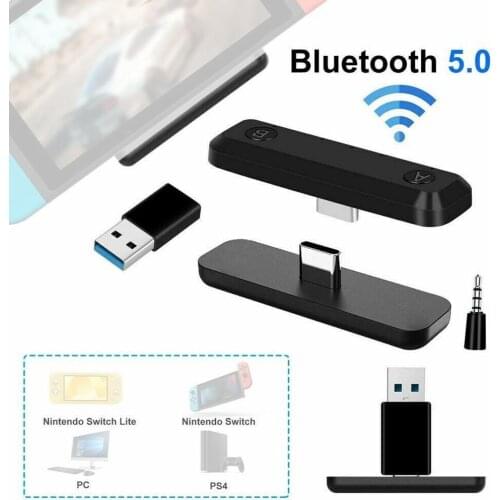 Wireless USB/Type-C Bluetooth Adapter For Nintendo Switch Audio Receiver transmitter For PS4 Console Converter For PC