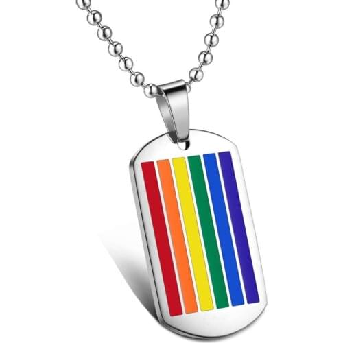 New unique Designer Mens Military Army Style 316L Stainless Steel Dog Tags Chain Mens Pendant Necklace Jewelry Accessories