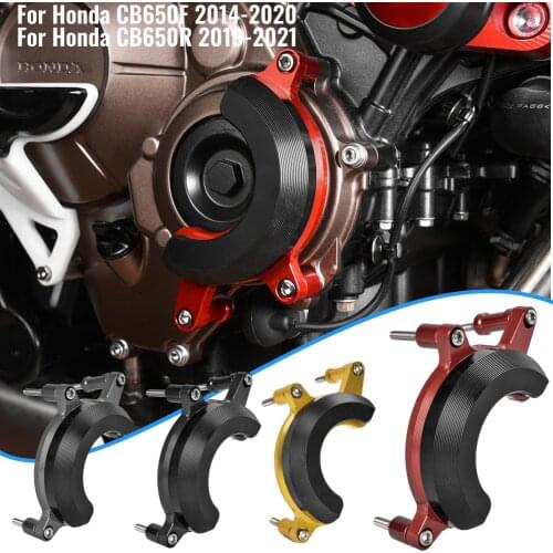 CB650R 2019-2021 Motorcycle Engine Case Stator Cover Crash Protection Frame Sliders For Honda CB650F 2014-2020 2015 Accessories