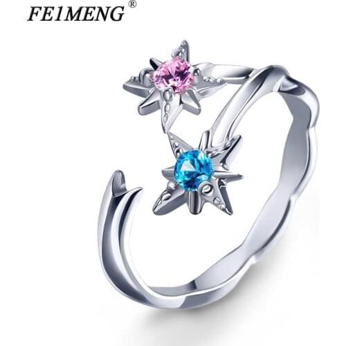 Feimeng Jewelry Women's Silver Rings