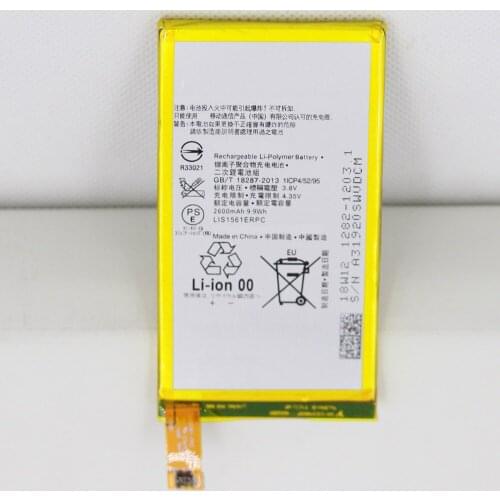 ISUNOO 5pcs/lot 2600mAh LIS1561ERPC Battery for Sony Xperia Z3 Compact Z3c mini D5803 D5833 For C4 E5303 E5333 E5363 E5306