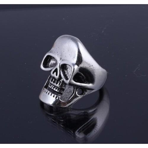 WEIXY skull Alloy Silver Ring for Female Ring Wedding Rings for Women Fashion Jewelry Bague Femme Anillos Mujer