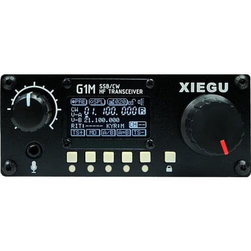 HF Transceiver XIEGU G1M Short Wave Radio Station 0.5-30MHz SSB/CW 5W Civilian Use Amateur Short-wave Station Walkie Talkie