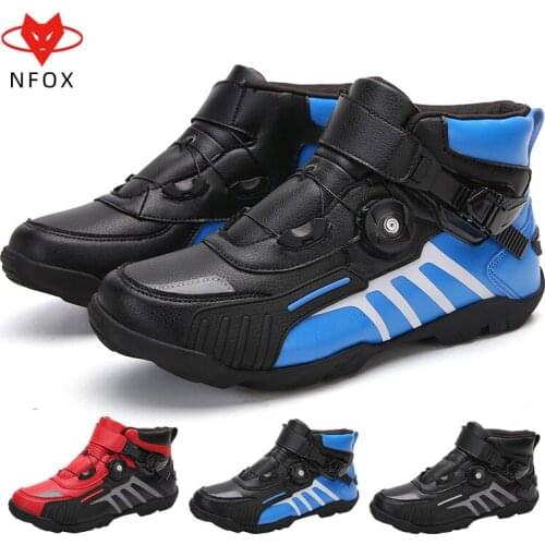 NFOX mens and womens amphibious shoes mountain bike no-lock shoes adult riding shoes autumn winter high-help mtb bicycle shoes