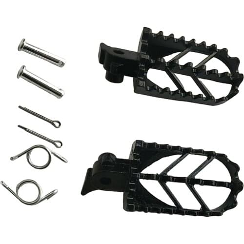 Foot Pegs Rest Footpegs for Honda CRF50 CRF70 for Yamaha PW50 PW80 Motocross