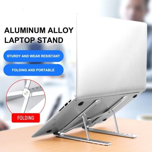 Foldable Support Base Notebook Stand Universal For Macbook Pro Lapdesk Computer Cooling Bracket Protective Laptop Holder
