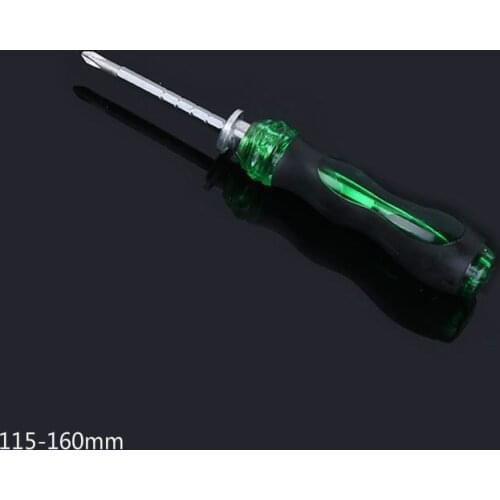 4*115-160mm High Quality CR-V Dual Purpose Scalable Screwdriver Tool Multi-function Phillips and Slotted Screwdriver Hand Tools