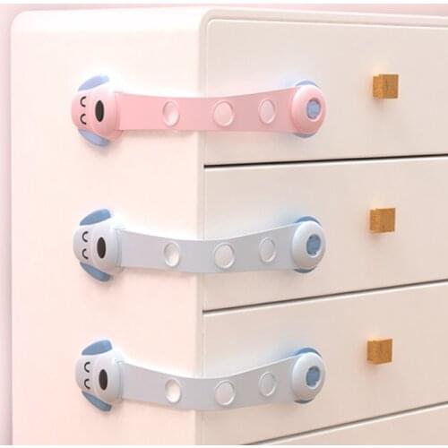 4pcs/set Children safety multi-functional baby safety antipinch drawer cabinet door open child safety lock baby Safety Protector