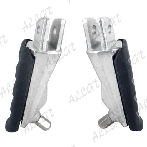 ALLGT Front Footrests Foot pegs for BMW F800S 2004-2008 & F800ST 2004 2005 2006 2007 2008 2009 2010 2011 2012