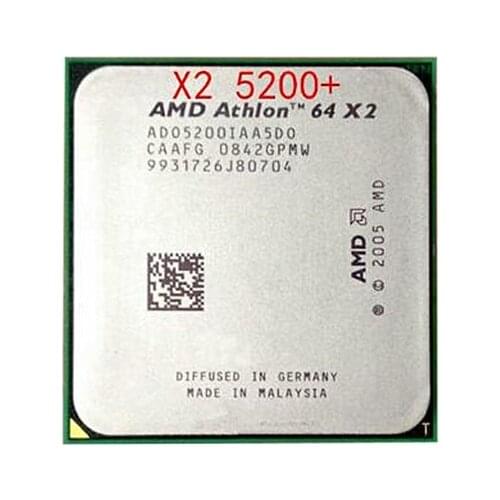 Amd Athlon 64 x2 5200+ 2.7Ghz 1MB Cache AM2 socket 940 pin Dual core Desktop CPU processor