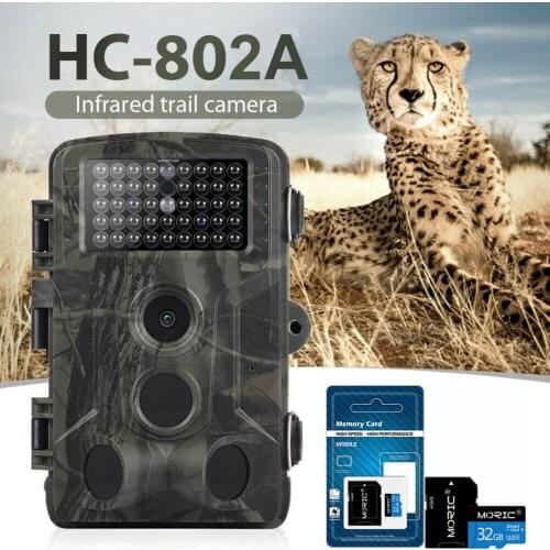 HC-802A Trail Camera Outdoor Wildlife Hunting IR Filter Night View Motion Detection Camera Scouting Cameras Photo Traps Track