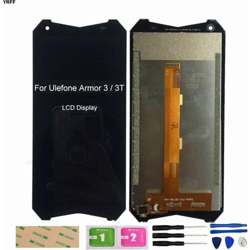 Mobile LCD Screen For Ulefone Armor 3 3T LCD Display Touch Screen Digitizer Glass Panel 100% Original