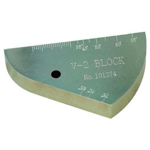NDT Ultrasonic flaw detector calibration block V1 V2
