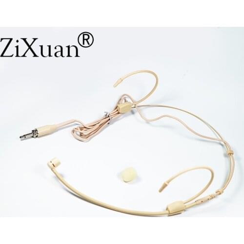 Profession Headworn Condenser Cardioid Headset Microphone For Karaoke Wireless Body-Pack Transmitter 3.5 mm Screw Locking Plug