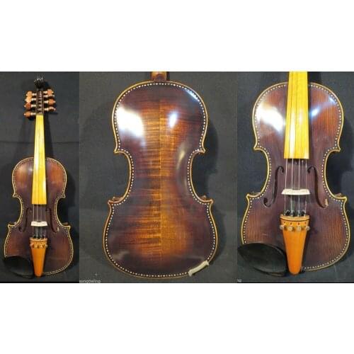 Hand Made SONG Brand Concert 4×4 strings 4/4 violin,8 strings violin #9385