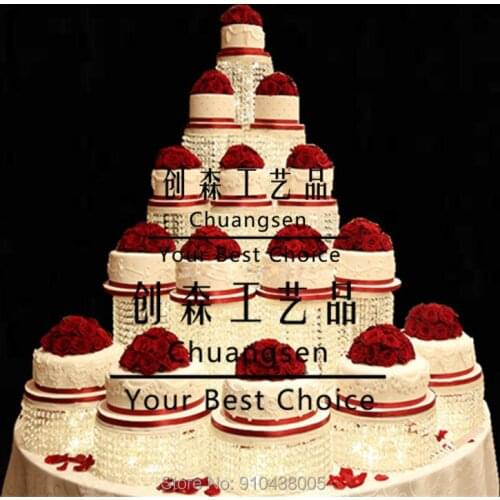 Wedding Cake Stands,Wedding Cake Holder For Wedding Acrylic Cake Stand Party Food Cupcake Plates Tray,Flower Stand Centerpiece