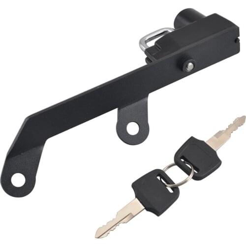 Motorbike Helmet Lock Side Mount Hanging Hook With 2 Keys Anti-theft Kit For Honda CB1000R CB 1000 R 2007-2018